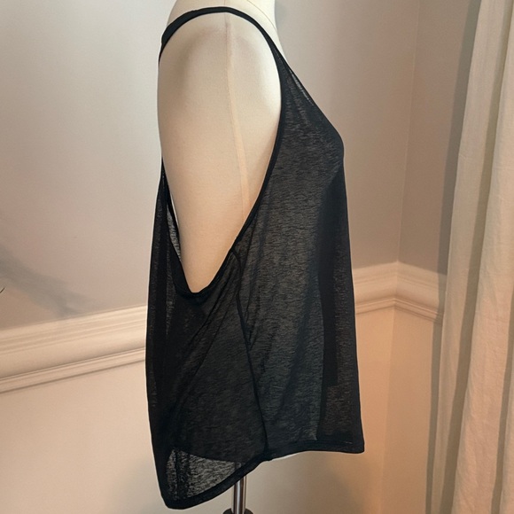 Alo Mesh Racer Back Tank Top - Picture 3 of 5
